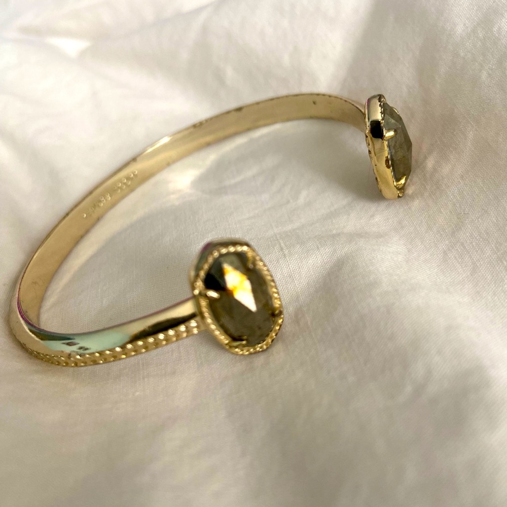 Kendra Scott Elton Gold cuff bracelet